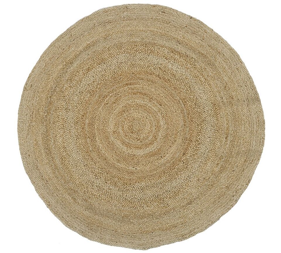 Round Jute Rug Natural Pottery Barn Australia
